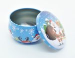 PUSZKA Z HERBATĄ NA ŚWIĘTA Boże Narodzenie Niebieska - obrazek 4