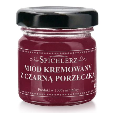 Miód kremowany z czarną porzeczką 40 g
