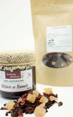 Wiśnie w rumie herbata w miodzie 250 g - obrazek 2