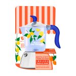 Kawiarka Fiammetta indukcja Bialetti 4tz niebieska